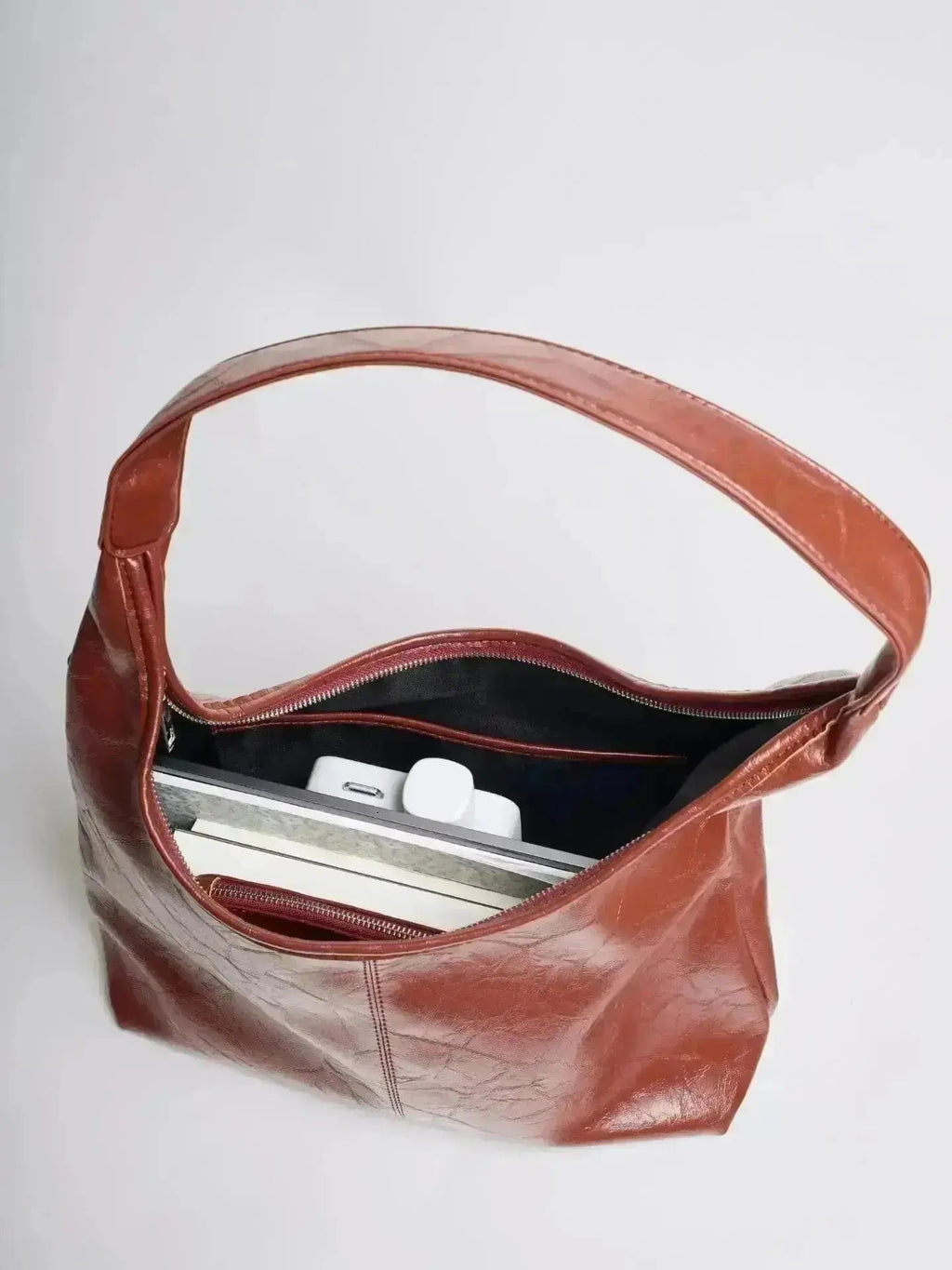 Velmira™ Elegante Vintage Tote Bag aus veganem Leder