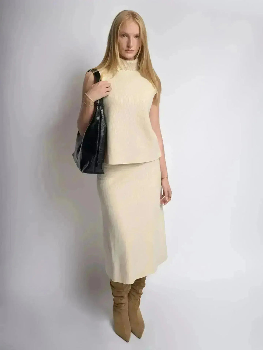 Velmira™ Elegante Vintage Tote Bag aus veganem Leder
