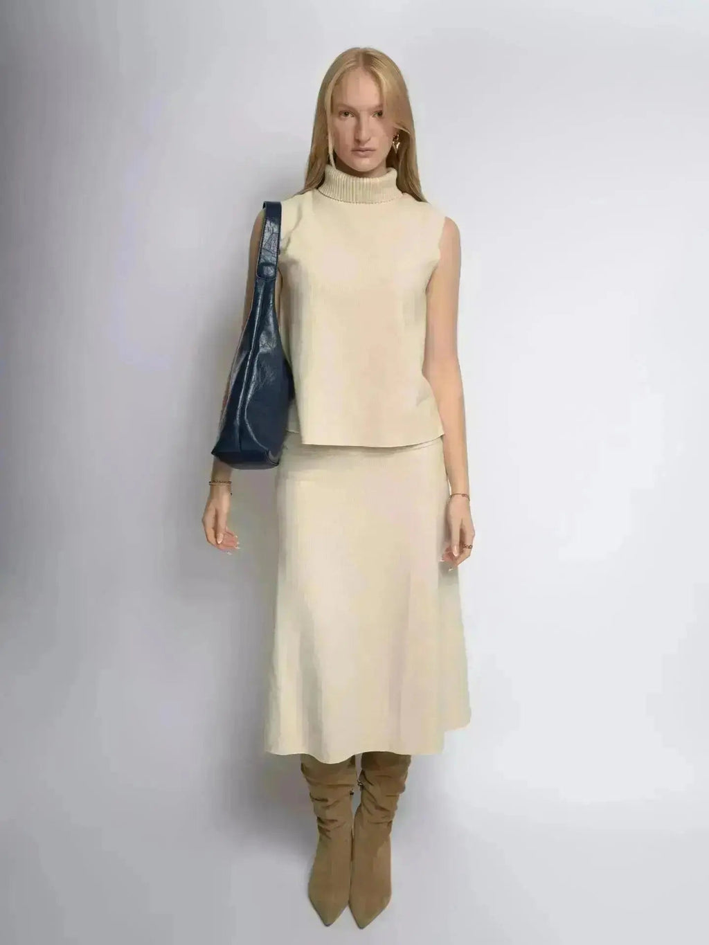 Velmira™ Elegante Vintage Tote Bag aus veganem Leder