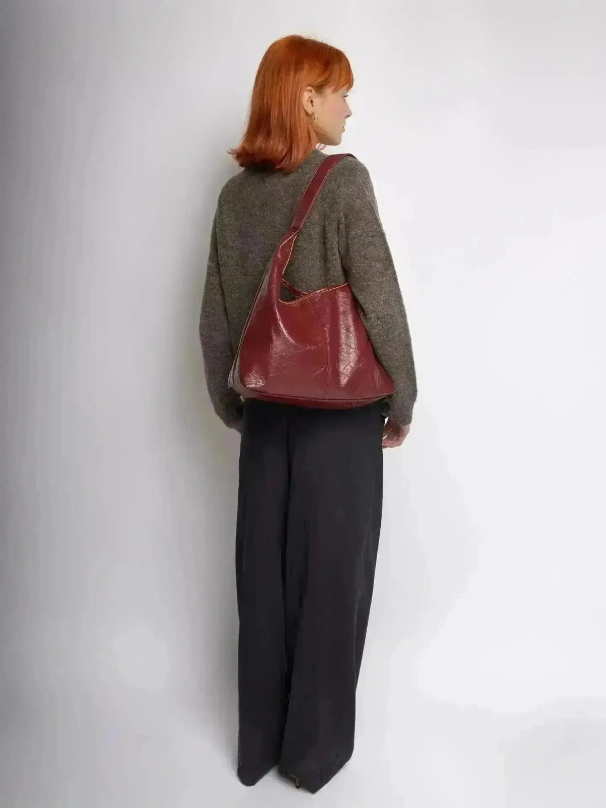 Velmira™ Elegante Vintage Tote Bag aus veganem Leder