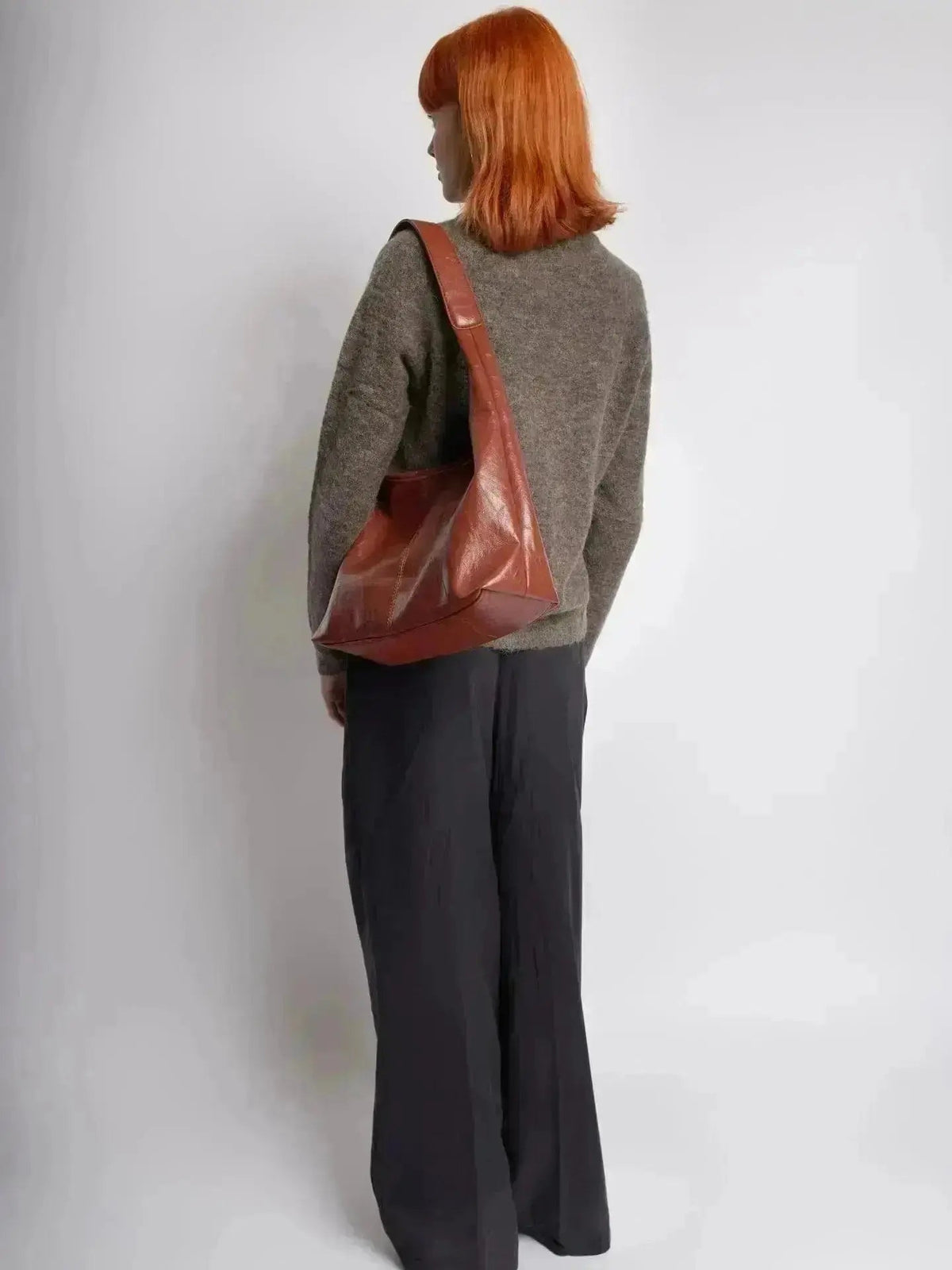 Velmira™ Elegante Vintage Tote Bag aus veganem Leder