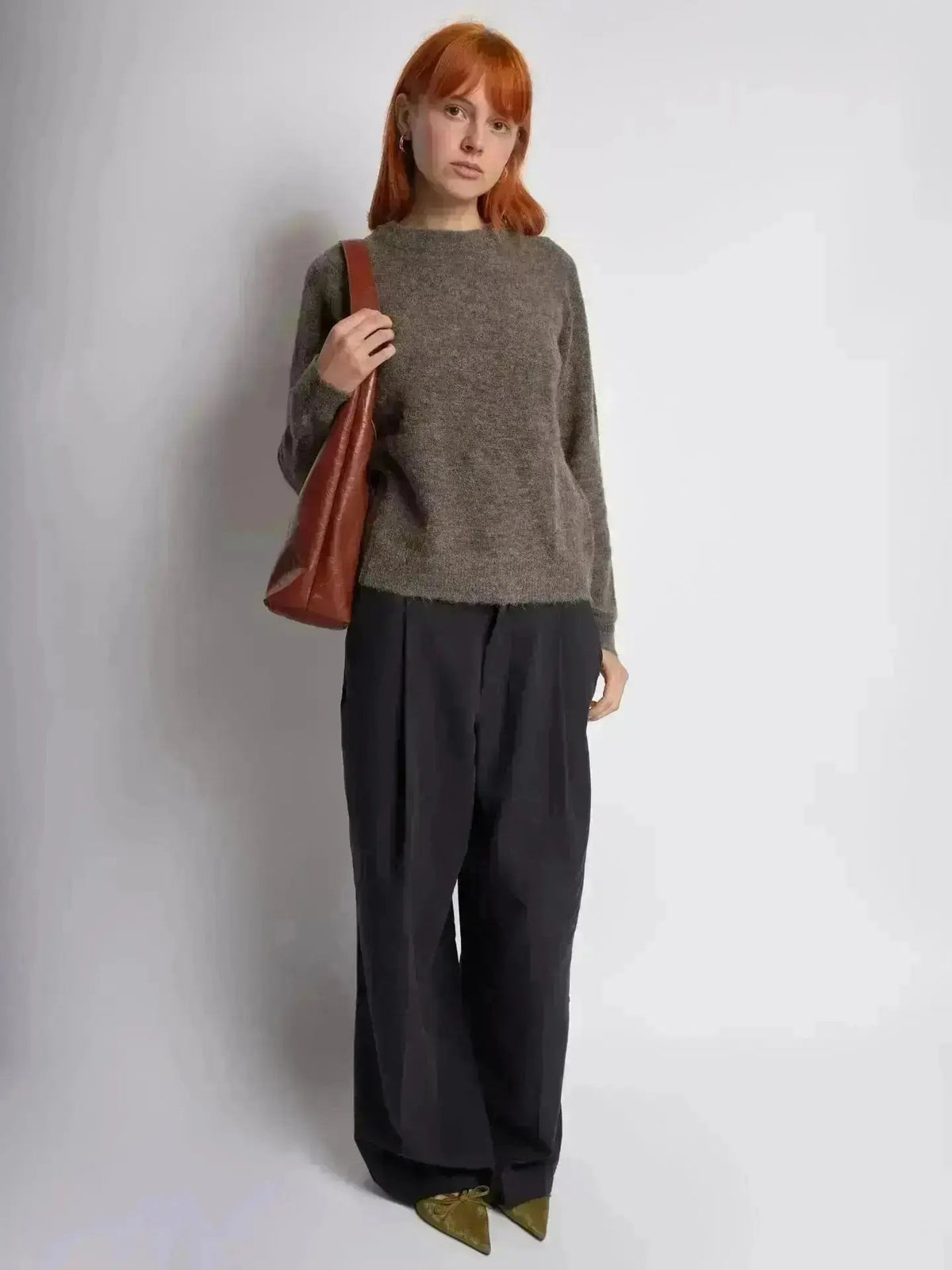 Velmira™ Elegante Vintage Tote Bag aus veganem Leder
