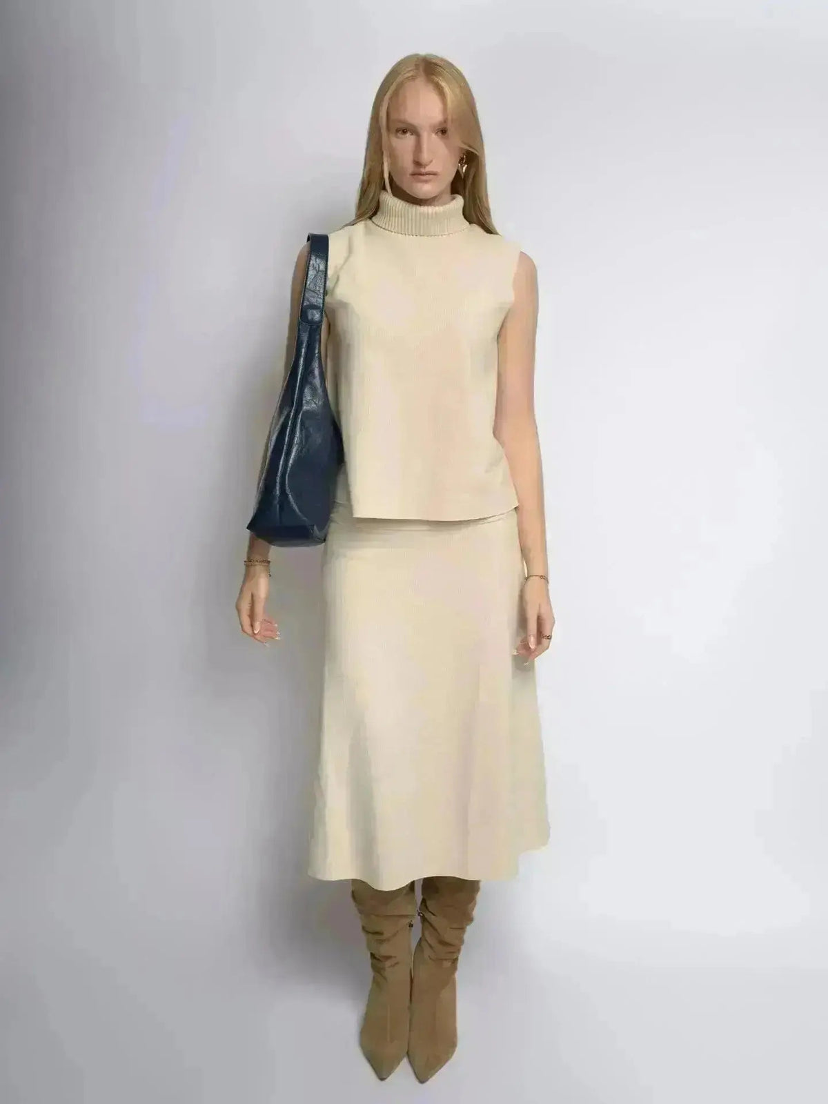 Velmira™ Elegante Vintage Tote Bag aus veganem Leder