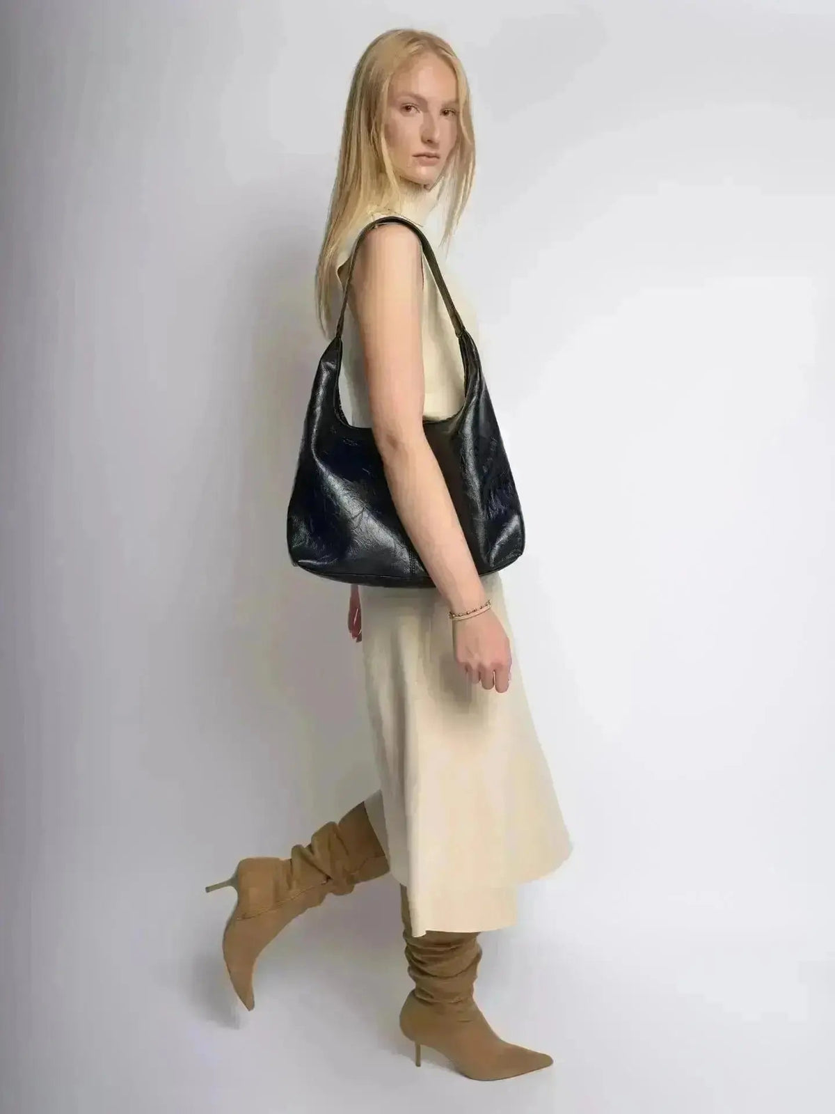 Velmira™ Elegante Vintage Tote Bag aus veganem Leder
