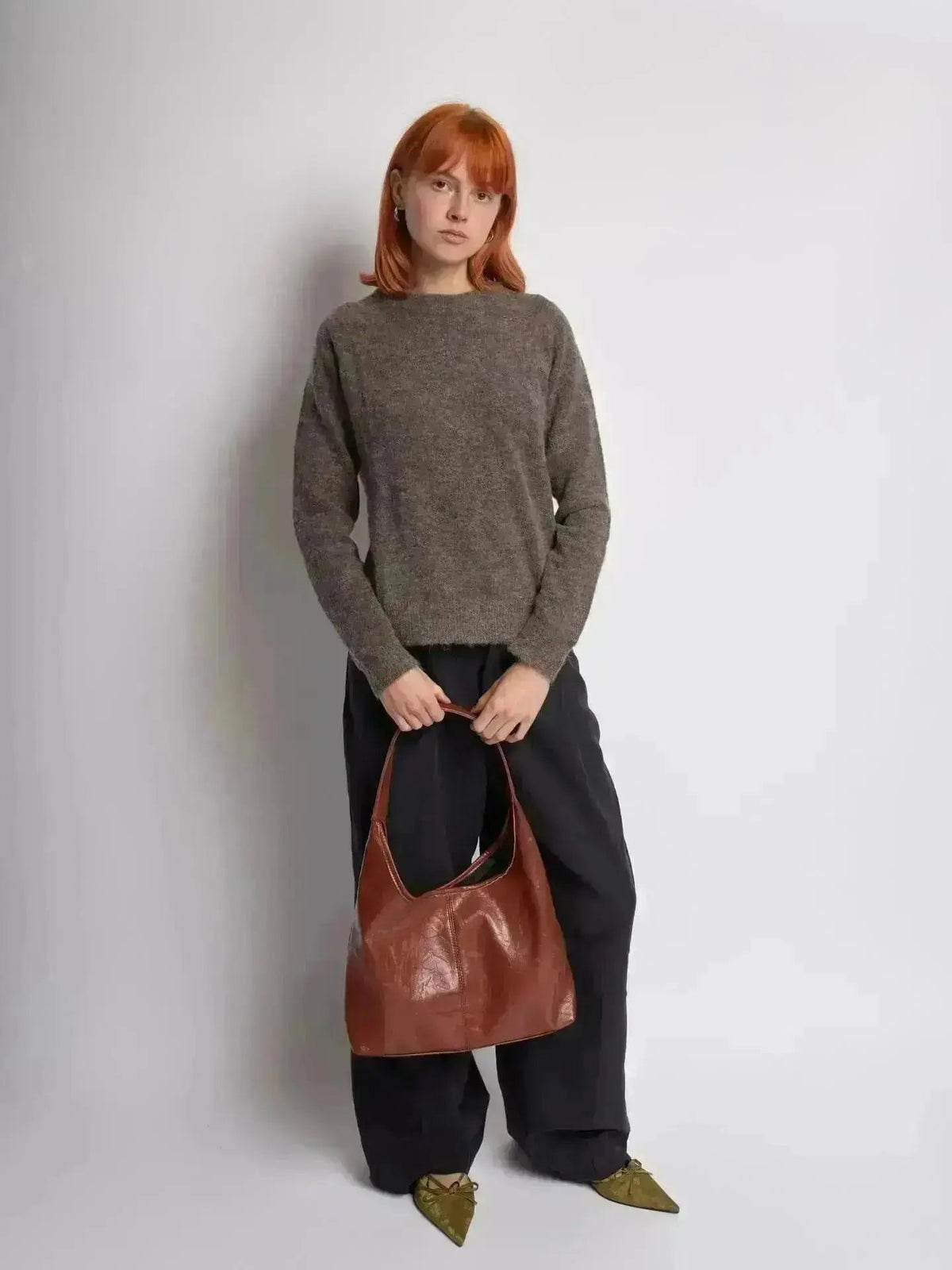 Velmira™ Elegante Vintage Tote Bag aus veganem Leder