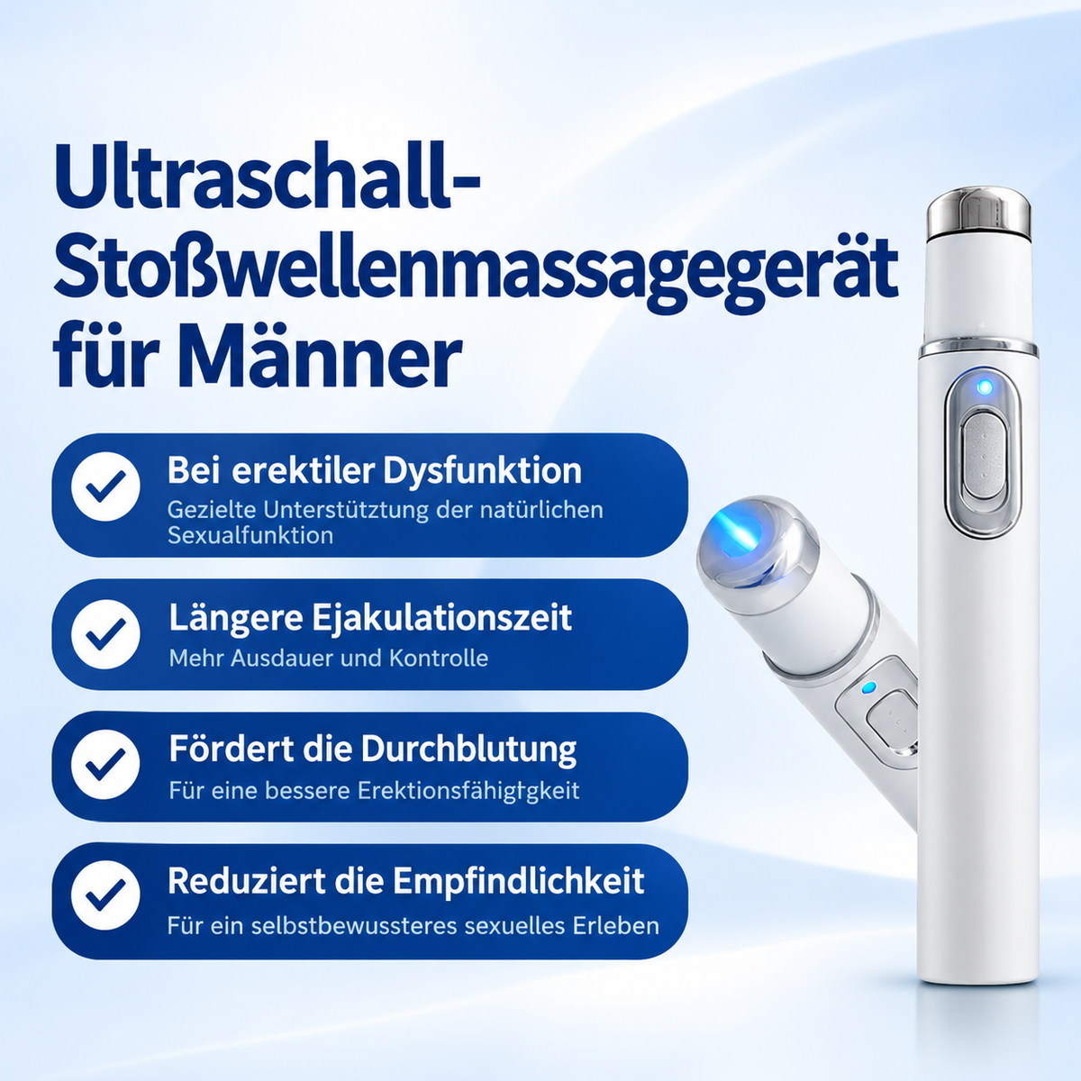 TheraPulse™ Akustisches Massagegerät für gezielte Körpermassage