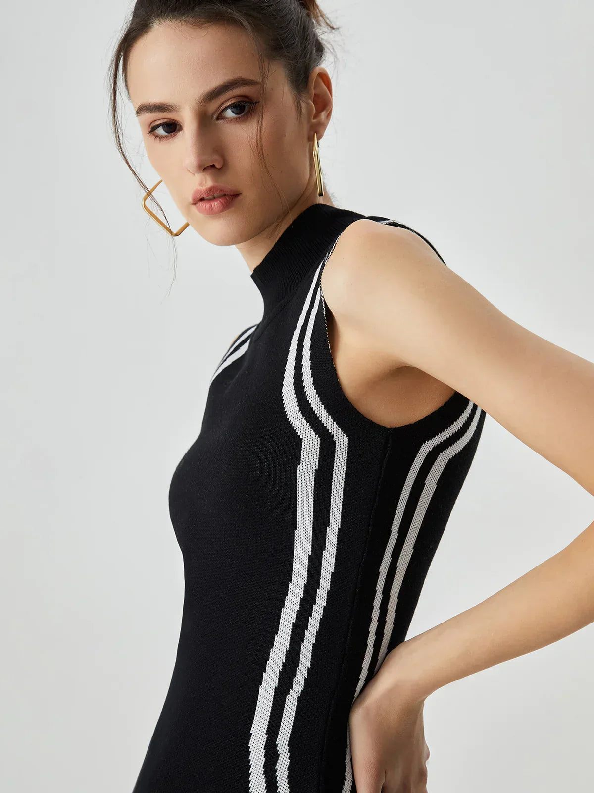 Valerie™ | Kleid Strick-Asymmetrisches Kleid