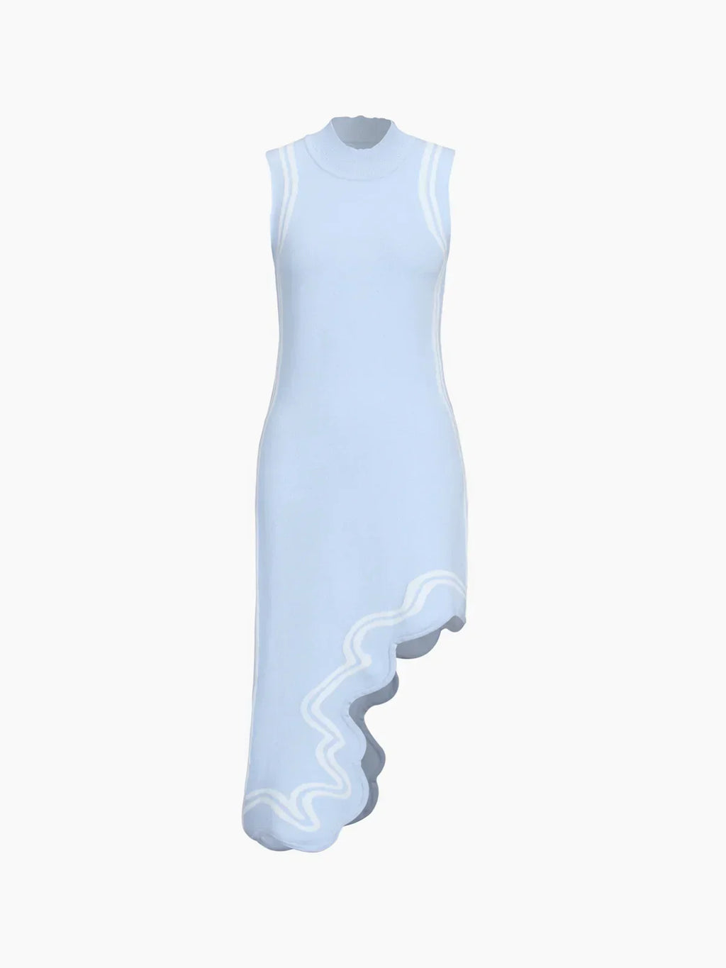 Valerie™ | Kleid Strick-Asymmetrisches Kleid