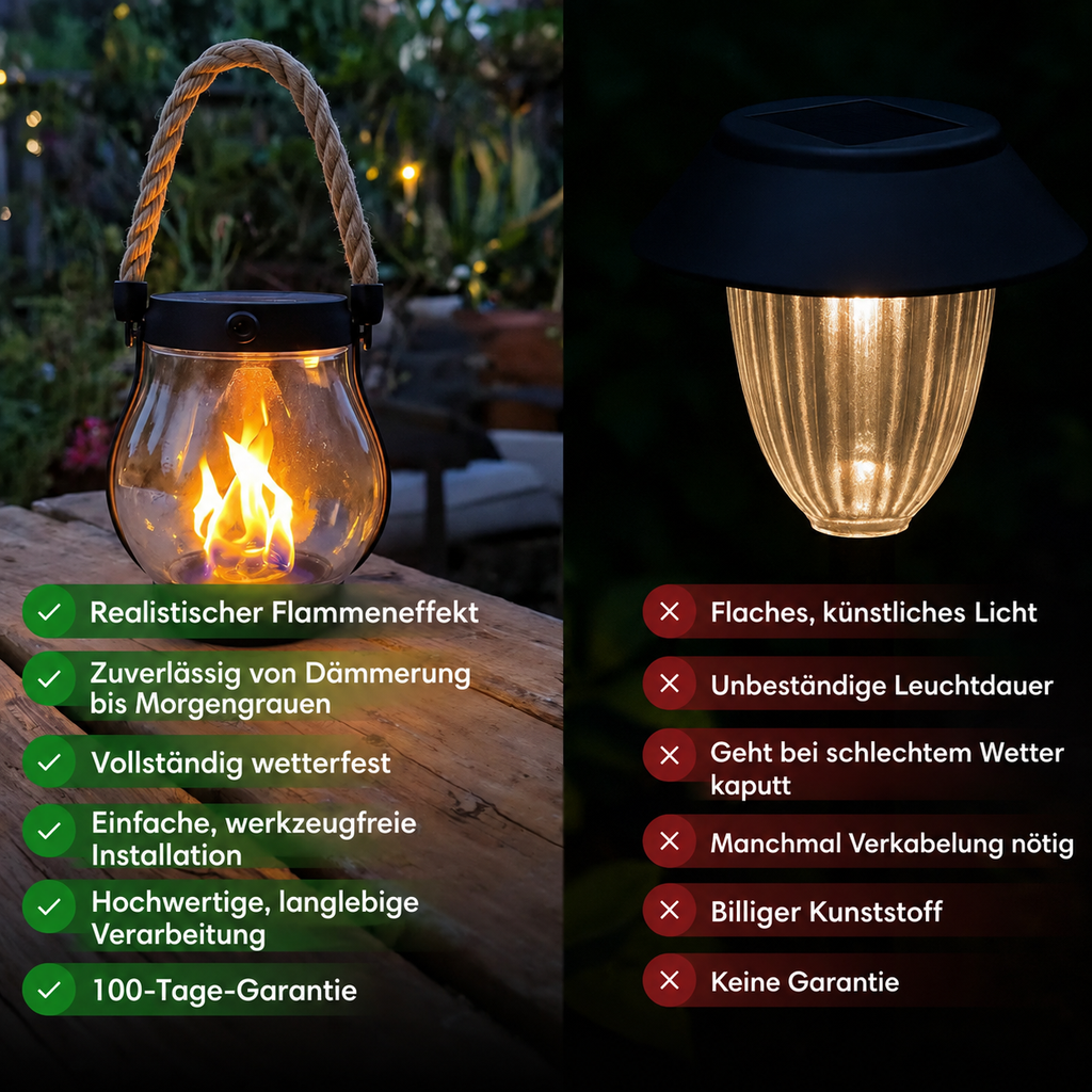 Lumin™ – Solar-Laternen für den Außenbereich
