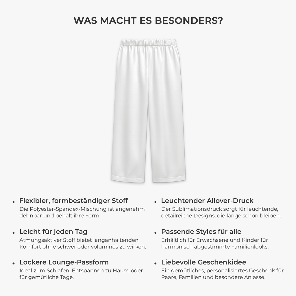 MerryMe™ Personalisierte Weihnachts Loungehose mit eigenem Foto und 3D All Over Print