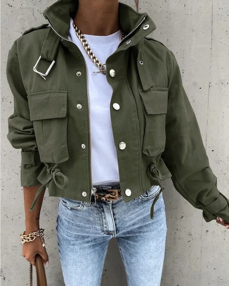 Sarah™ | Frühlingsjacke mit Taschen