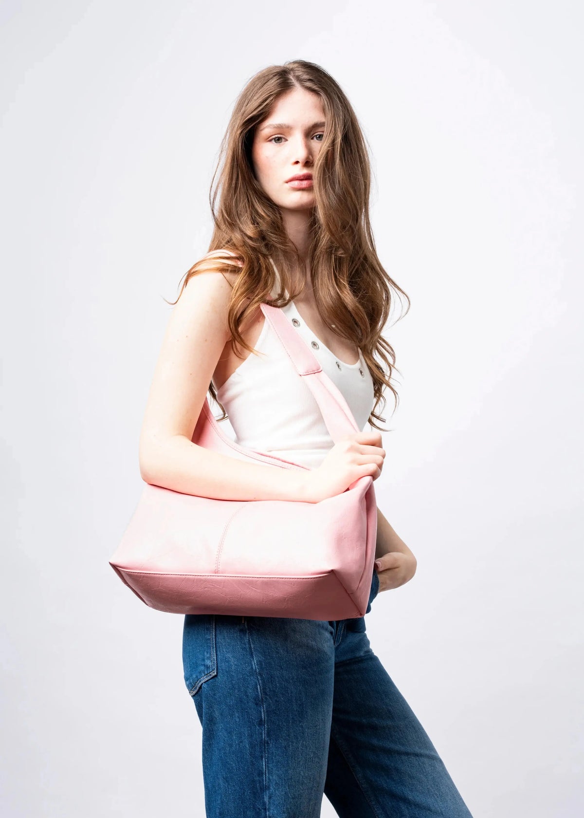 Velmira™ Elegante Vintage Tote Bag aus veganem Leder