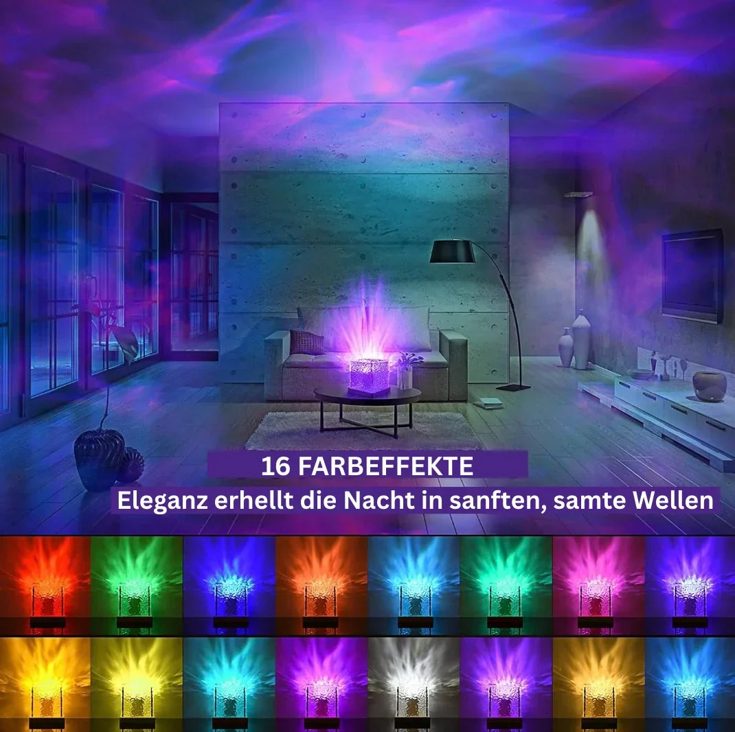 Sjölyst™ - Kristall Wellenlampe Ambiente