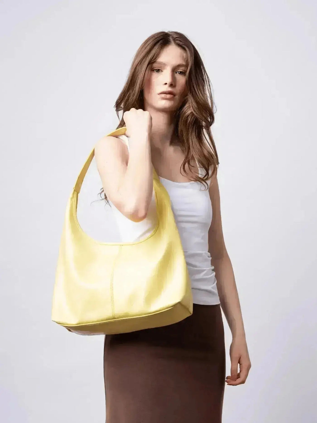 Velmira™ Elegante Vintage Tote Bag aus veganem Leder