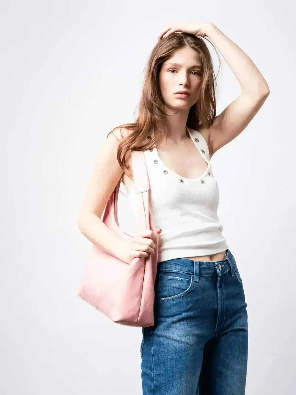 Velmira™ Elegante Vintage Tote Bag aus veganem Leder