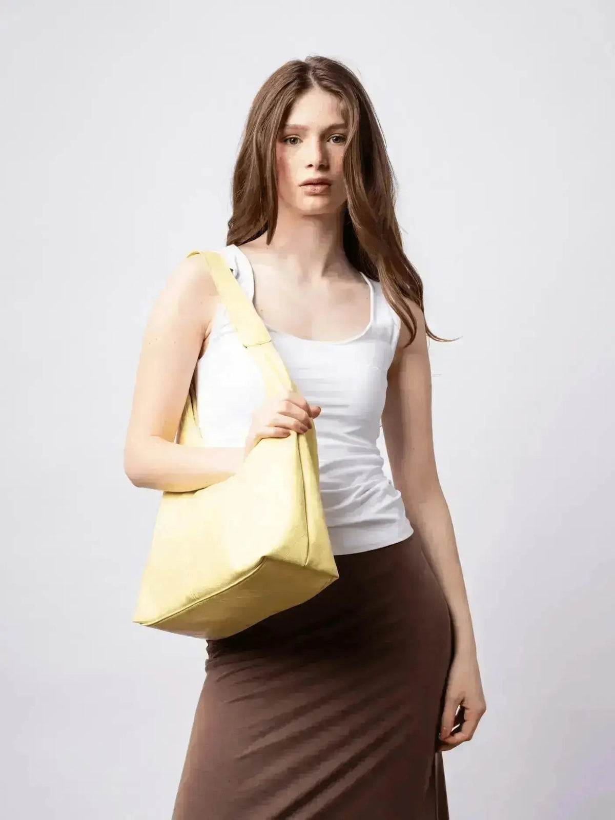 Velmira™ Elegante Vintage Tote Bag aus veganem Leder