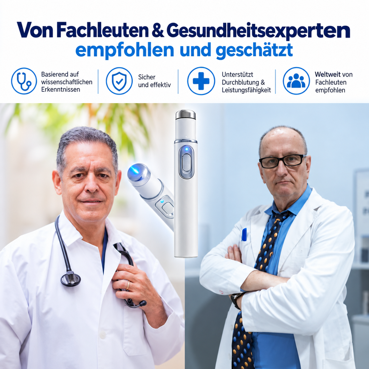 TheraPulse™ Akustisches Massagegerät für gezielte Körpermassage