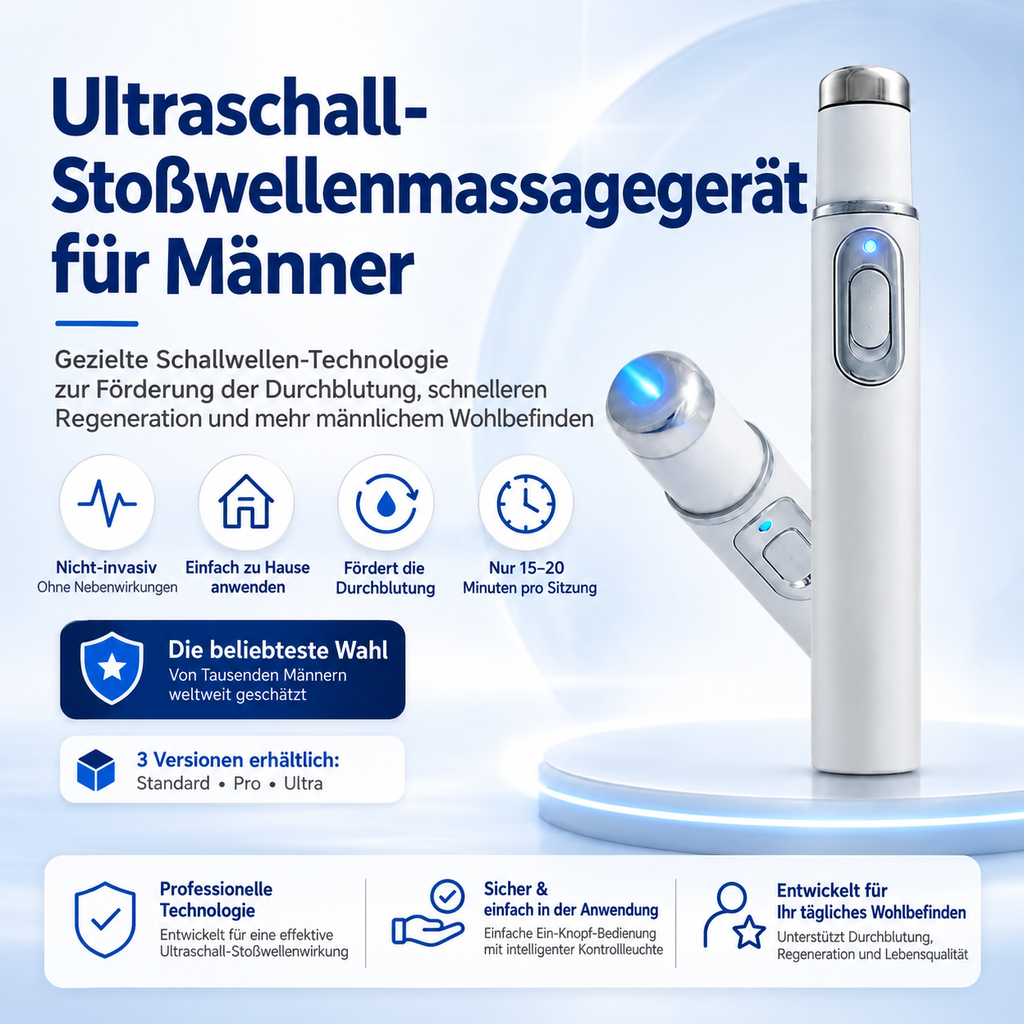 TheraPulse™ Akustisches Massagegerät für gezielte Körpermassage