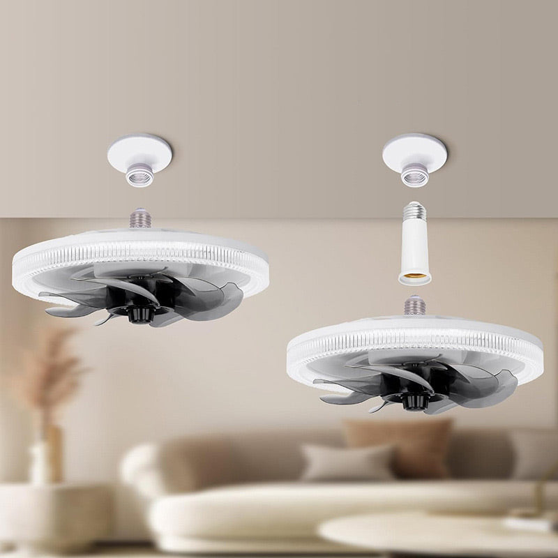 LumiBreeze™ 2 in 1 Deckenlampe mit Ventilator | LED Licht & Fernbedienung | Leise & Dimmbar