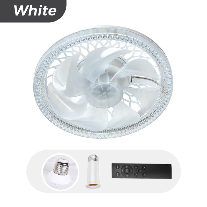 LumiBreeze™ 2 in 1 Deckenlampe mit Ventilator | LED Licht & Fernbedienung | Leise & Dimmbar
