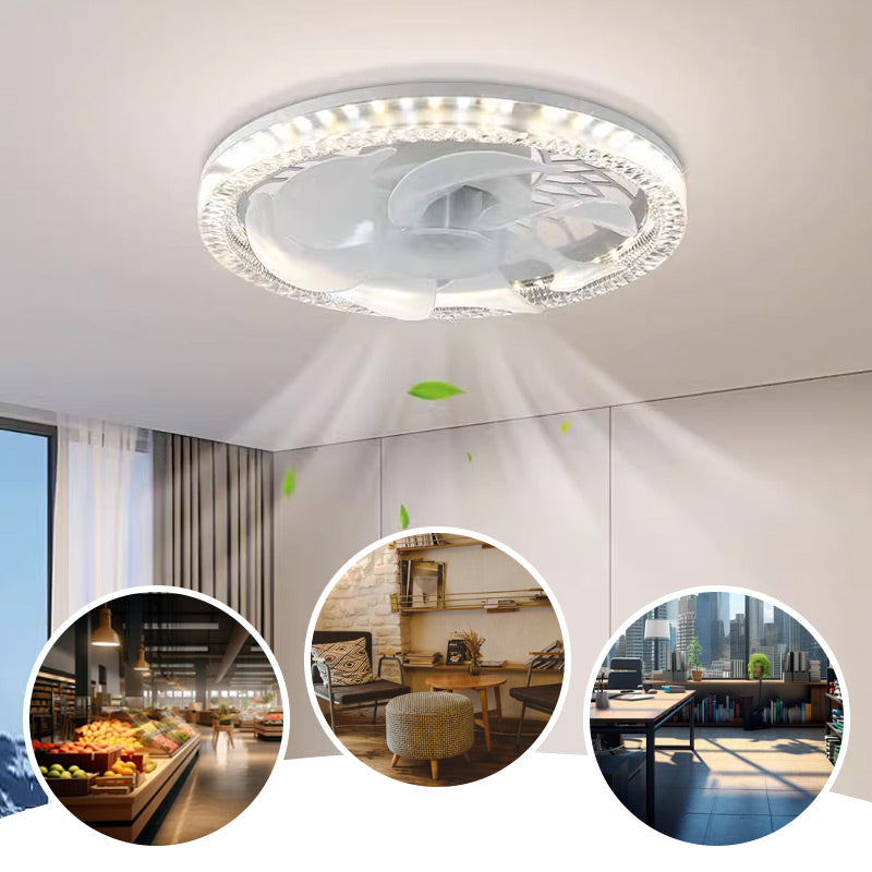 LumiBreeze™ 2 in 1 Deckenlampe mit Ventilator | LED Licht & Fernbedienung | Leise & Dimmbar