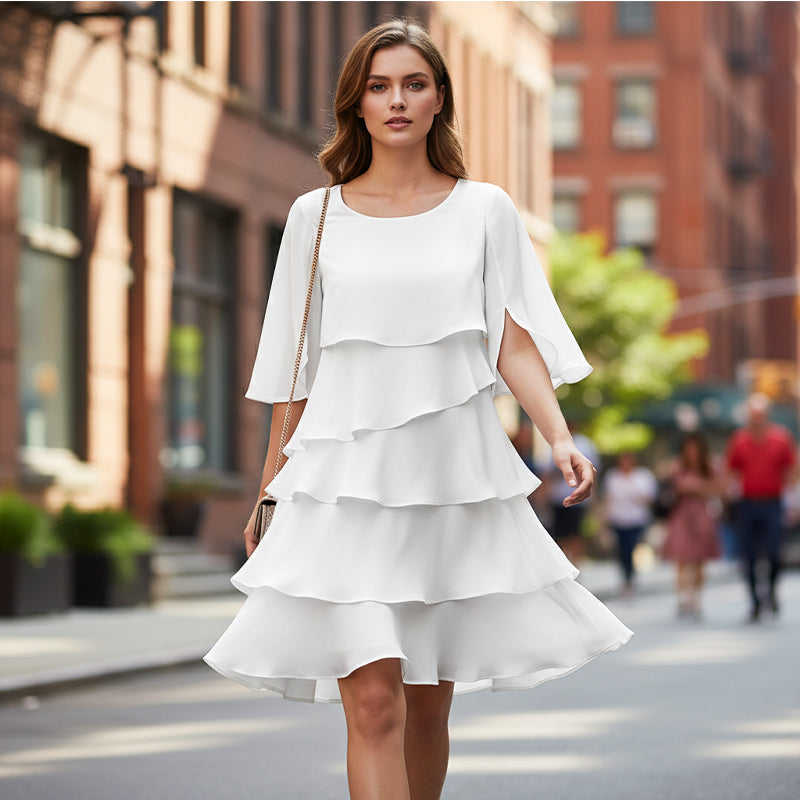 Malia™ Boho-Rüschenkleid – Leichtes, luftiges Sommer-Design für sonnige Tage