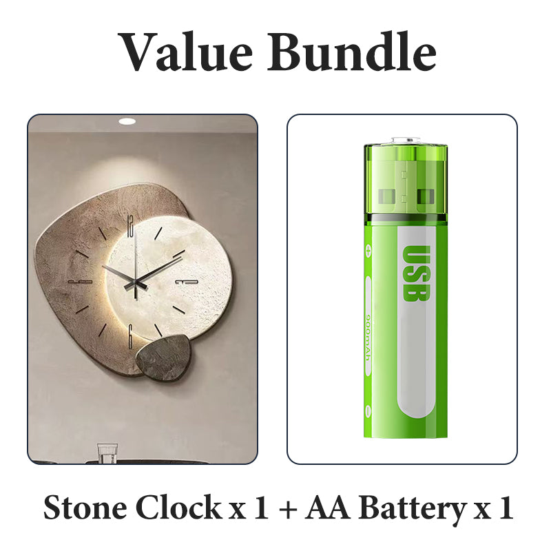 Luna™ Wanduhr | Nordic Design mit LED Hintergrundbeleuchtung & geräuschlosem Uhrwerk