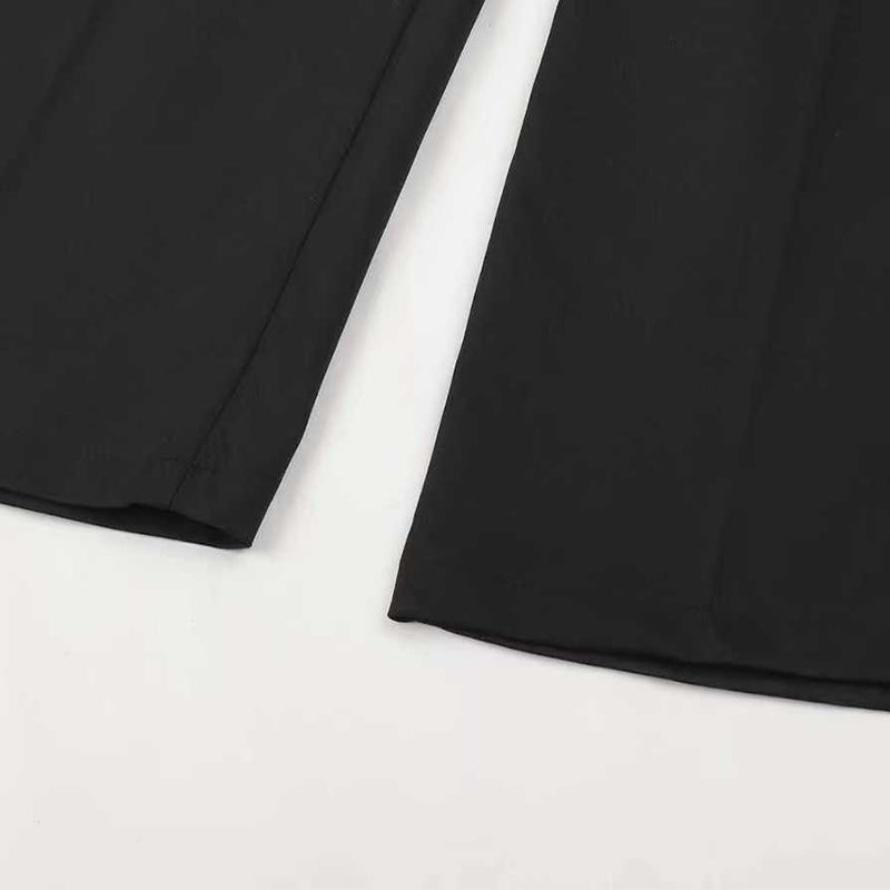 Elena™ Hoch Taillierte Hose | Elegante Weite Hose aus Baumwolle in 8 Farben