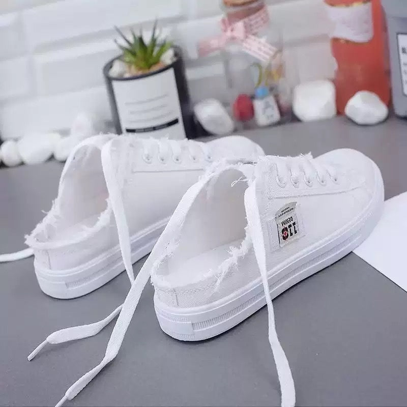 DenimMule™ Sneaker | Lässige Damen Halbschuhe aus Denim mit Slip On Komfort