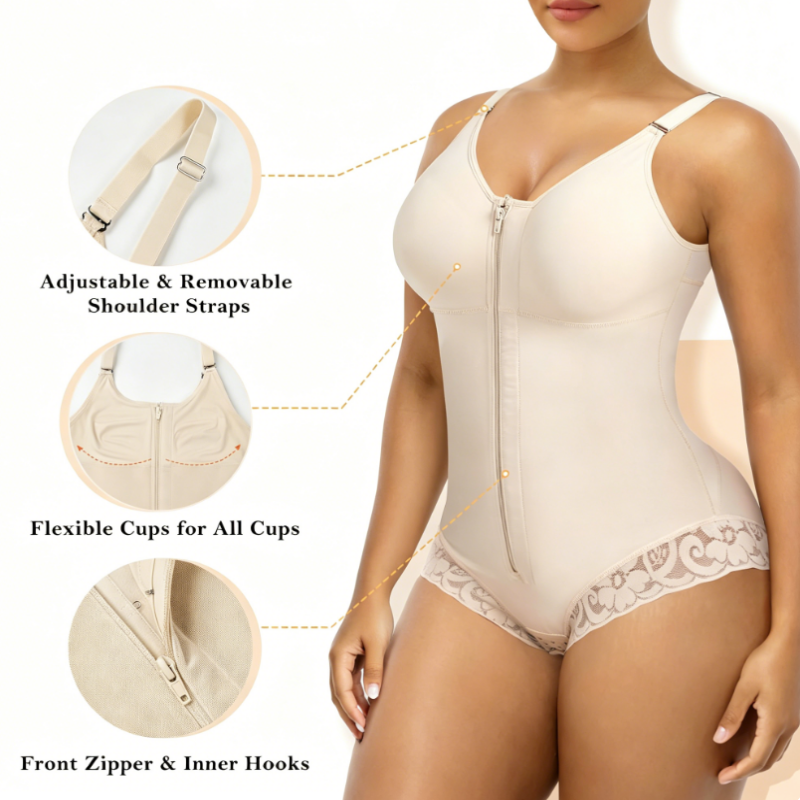 ShapeLuxe™ Bauchweg Shaping Bodysuit mit Po Lift und starkem Halt