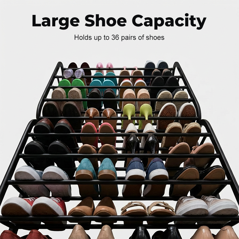 12‑Fächer Tür‑Schuhregal