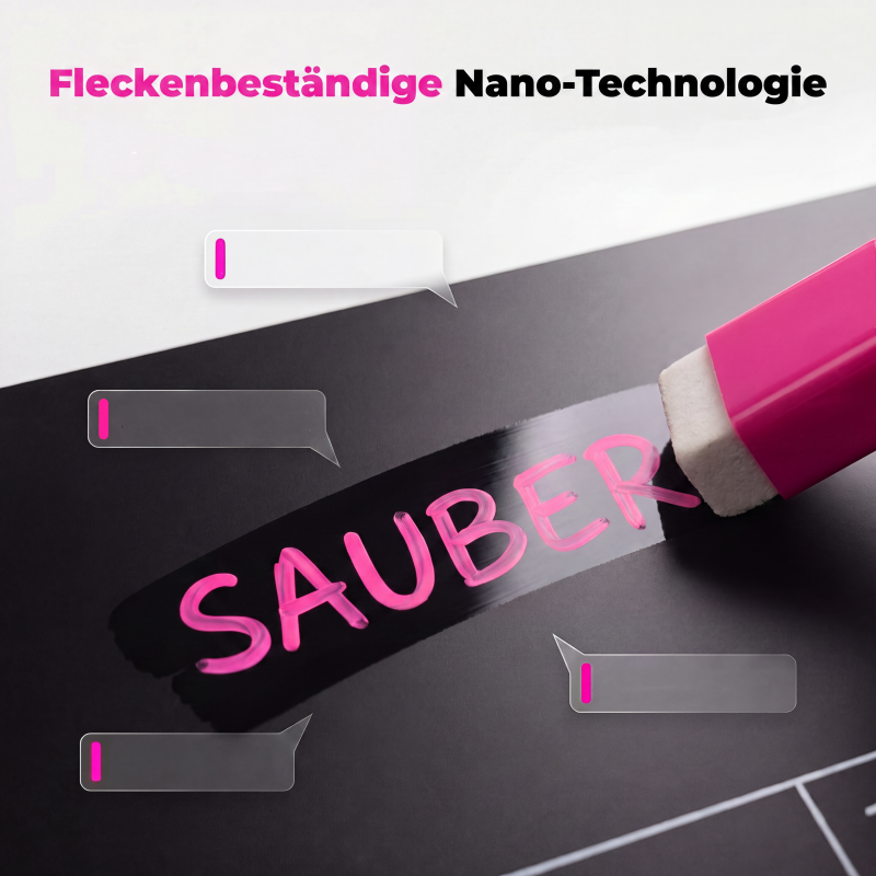 Planiva™ Magnetisches Familienplaner Set für Kühlschrank mit abwischbaren Markern