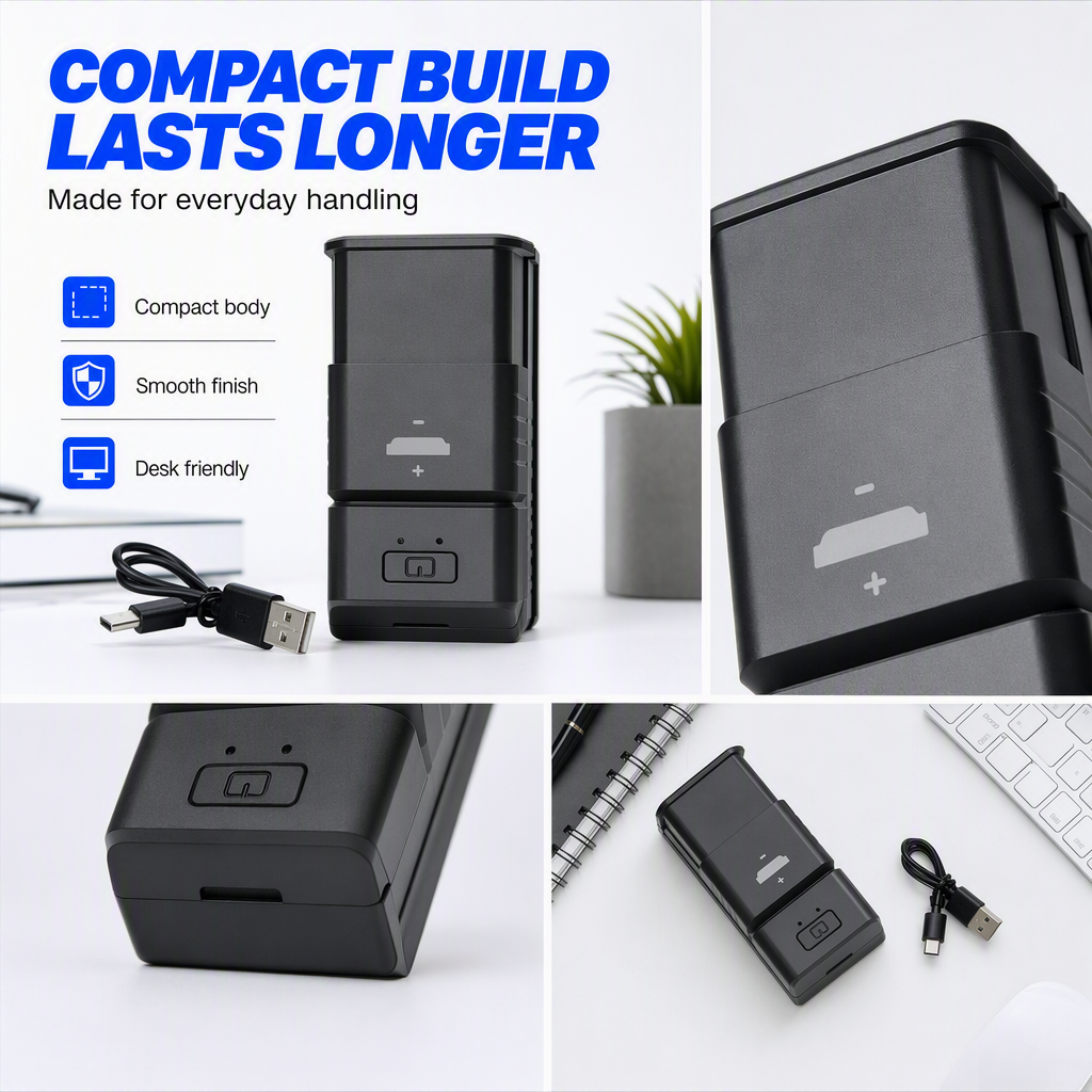 Cellora™ USB Ladegerät für wiederaufladbare Knopfzellen